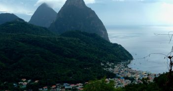 Saint Lucia - island shot