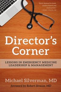 Director's Corner Lessons in Emergency Medicine Leadership and Management eBook Silverman, Michael