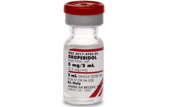 Droperidol: Magic bullet or toxic tincture?